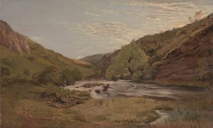 In Dovedale by John Linnell Oil Painting