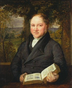 John Varley by John Linnell Oil Painting