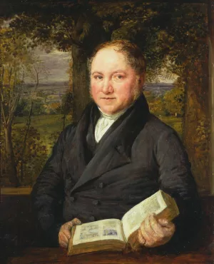 John Varley by John Linnell Oil Painting