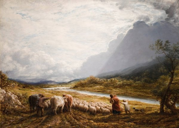 Main Product Photo of The Cloud  Painting by John Linnell