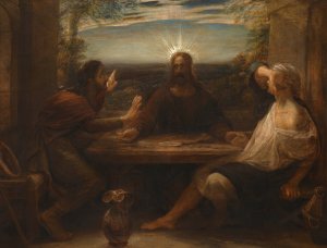 The Supper At Emmaus by John Linnell Oil Painting