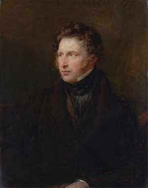 William Collins, R.A. by John Linnell Oil Painting