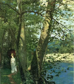 The Sycamores Oil painting by John Love