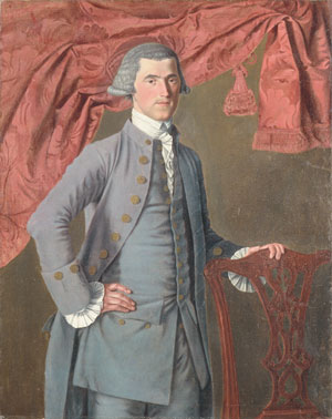 Jeremiah Platt by John Mare Oil Painting