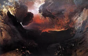 Great Day of His Wrath by John Martin - Oil Painting Reproduction