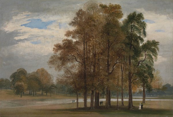 Hyde Park  by John Martin - Hand-Painted Oil Painting Reproduction