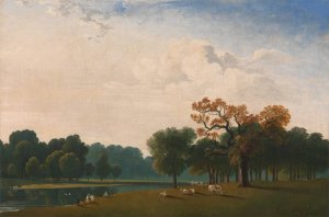Kensington Gardens by John Martin Oil Painting