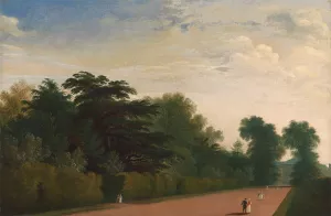 Kensington Gardens by John Martin Oil Painting