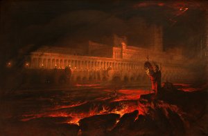 Pandemonium Oil painting by John Martin