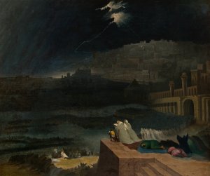 Repentance of Nineveh by John Martin Oil Painting