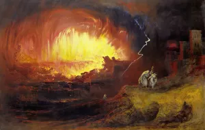 Sodom and Gomorrah by John Martin Oil Painting