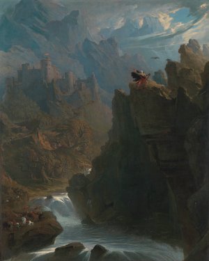 The Bard by John Martin Oil Painting