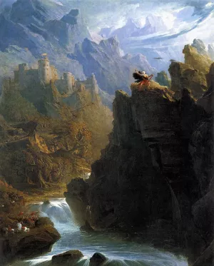 The Bard painting by John Martin