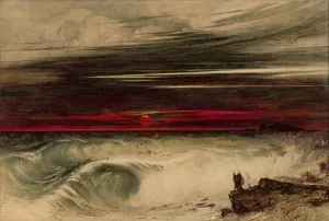 The Destruction of Pharaoh's Host by John Martin Oil Painting