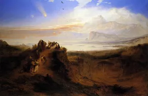 The Eve of the Deluge by John Martin Oil Painting