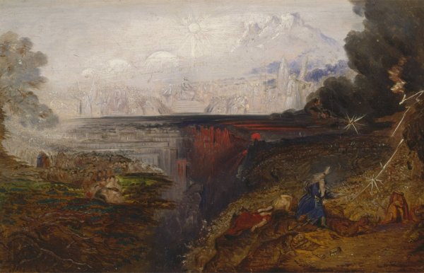 The Last Judgement  by John Martin - Hand-Painted Oil Painting Reproduction