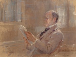 Portrait of Dr. John Madison Taylor by John Mclure Hamilton Oil Painting