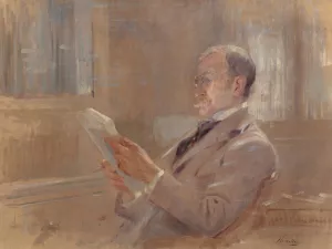 Portrait of Dr. John Madison Taylor by John Mclure Hamilton Oil Painting