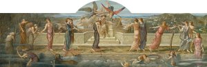 Passing Days by John Melhuish Strudwick Oil Painting