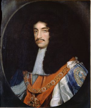 Charles II by John Michael Wright Oil Painting