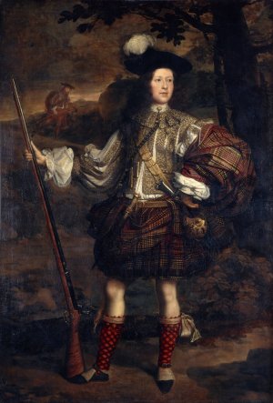 Lord Mungo Murray by John Michael Wright Oil Painting