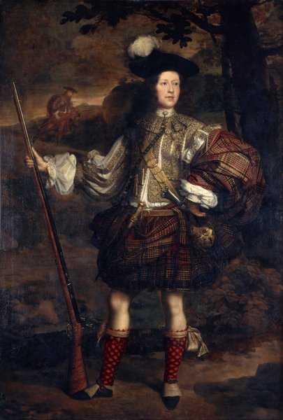 Main Product Photo of Lord Mungo Murray  Painting by John Michael Wright