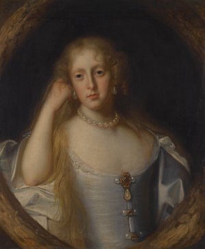Portrait of a Lady by John Michael Wright Oil Painting