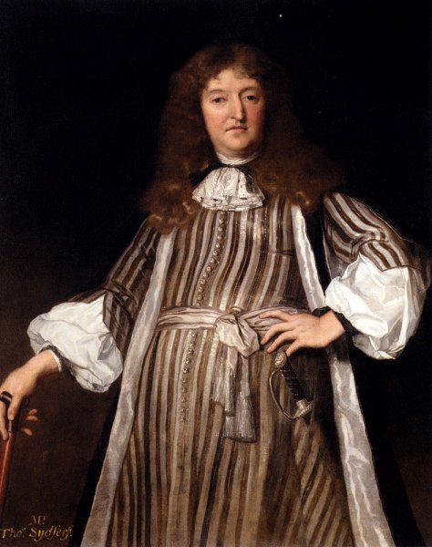 Main Product Photo of Portrait Of Mr. Thomas Sydserff Painting by John Michael Wright