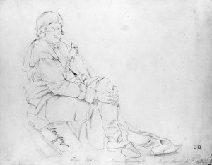 Jim Conner from McGuire Scrapbook by John Mix Stanley Oil Painting