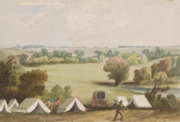 Main Product Photo of Maple River  Painting by John Mix Stanley