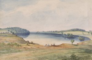 Pike Lake M.T. by John Mix Stanley Oil Painting