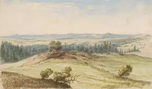 Source of the Peluse by John Mix Stanley Oil Painting