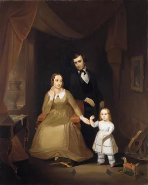 The Williamson Family by John Mix Stanley Oil Painting