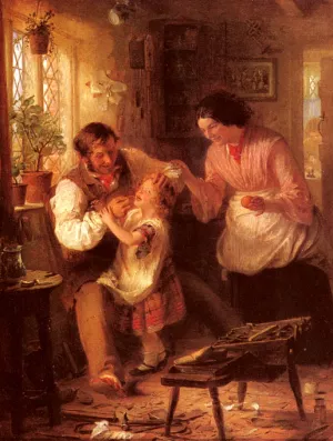 Pulling a Tooth by John Morgan - Oil Painting Reproduction