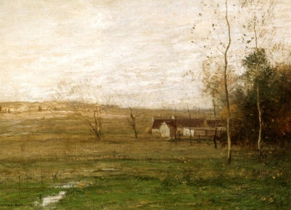 Main Product Photo of The Little Farm Painting by John Murphy