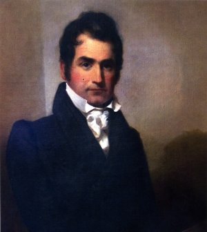 Henry Bedelman Bascom by John Neagle Oil Painting