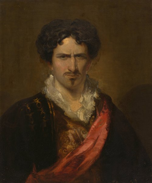 Main Product Photo of Junius Brutus Booth as Sir Edward Mortimer  Painting by John Neagle