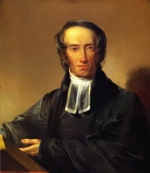 The Reverend Gregory Townsend Bedell Oil painting by John Neagle