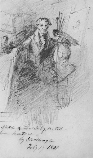 Thomas Sully by John Neagle Oil Painting