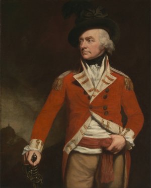 An Officer in the East India Uniform of the 74th by John Opie Oil Painting