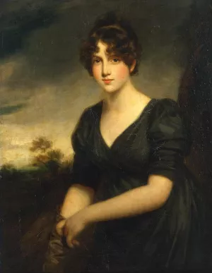 Portrait of Miss Frances Vinicombe painting by John Opie