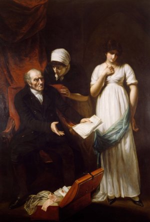 The Angry Father by John Opie Oil Painting