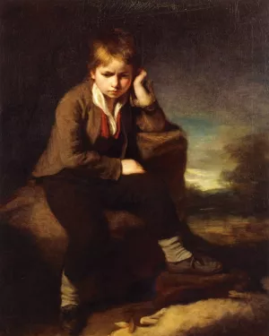 The Shepherd Boy by John Opie - Oil Painting Reproduction