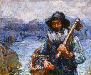 Mon ami 'Polite by John Peter Russell Oil Painting