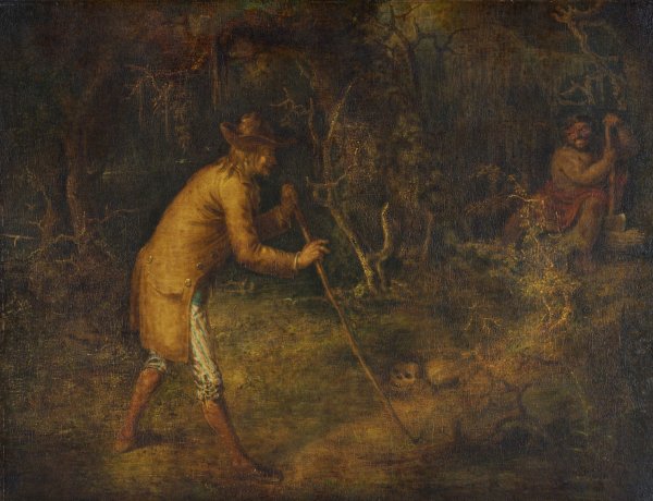 Main Product Photo of The Devil and Tom Walker  Painting by John Quidor