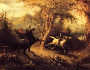 The Headless Horseman by John Quidor - Oil Painting Reproduction