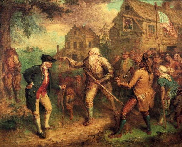 Main Product Photo of The Return of Rip Van Winkle Painting by John Quidor