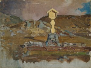 Soldatengrab by John Quincy Adams Oil Painting