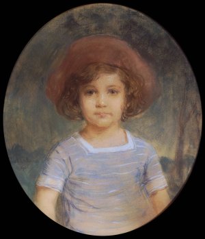 Victor Luithlen by John Quincy Adams Oil Painting