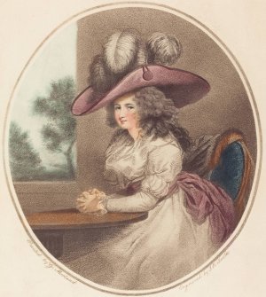 Anne Ward Morland by John Raphael Smith Oil Painting